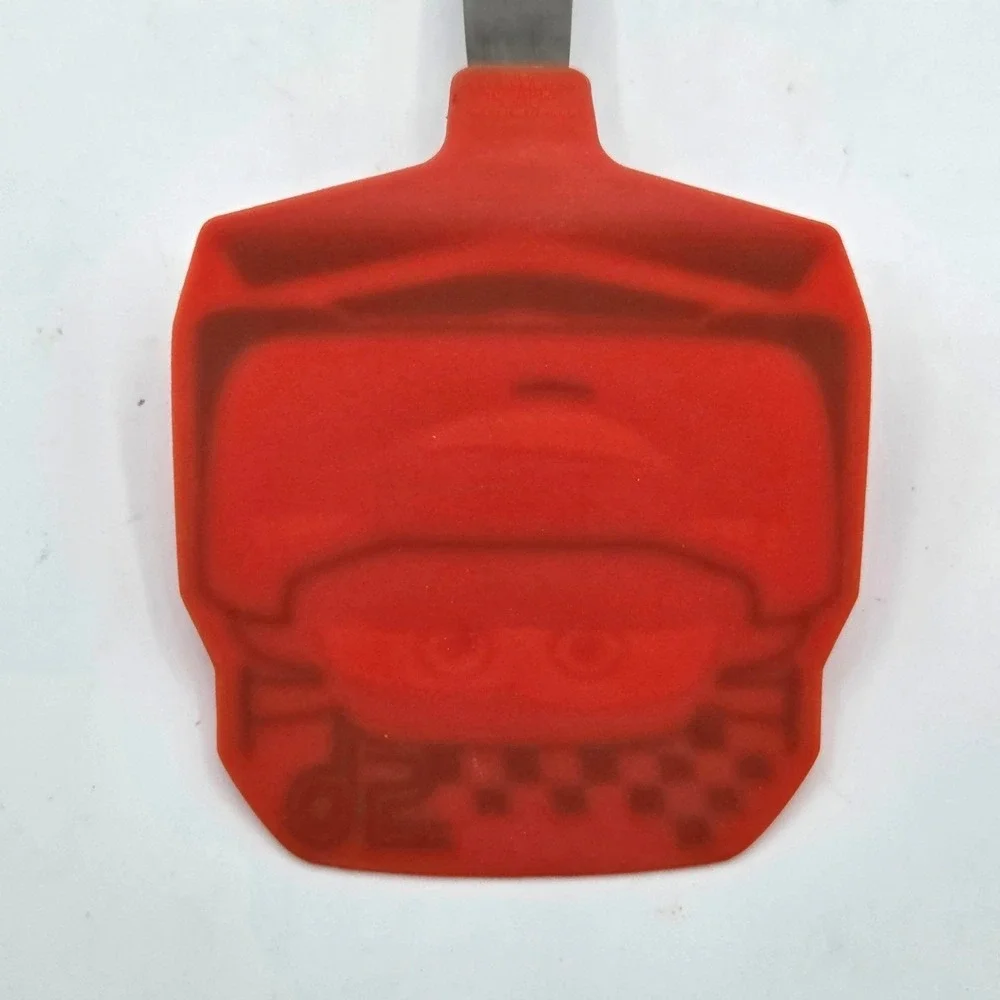 Disney Pixar‎ Cars 2 Lighting McQueen Spatula Silicone & Stainless Steel